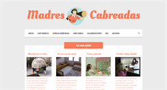 Desktop Screenshot of madrescabreadas.com